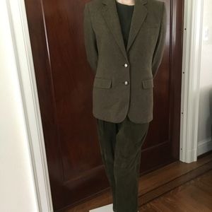 Olive tweed Ralph Lauren blazer